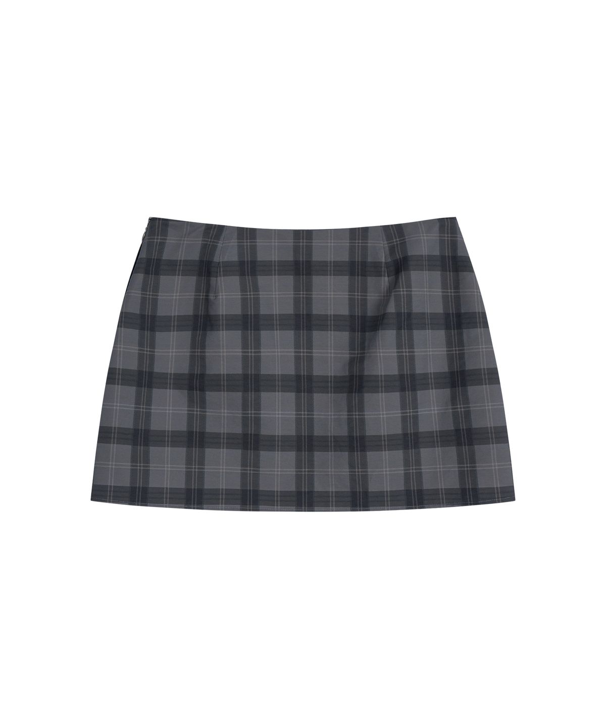 레스트앤레크레이션(REST&RECREATION) RR CHECK MINI SKIRT - CHARCOAL