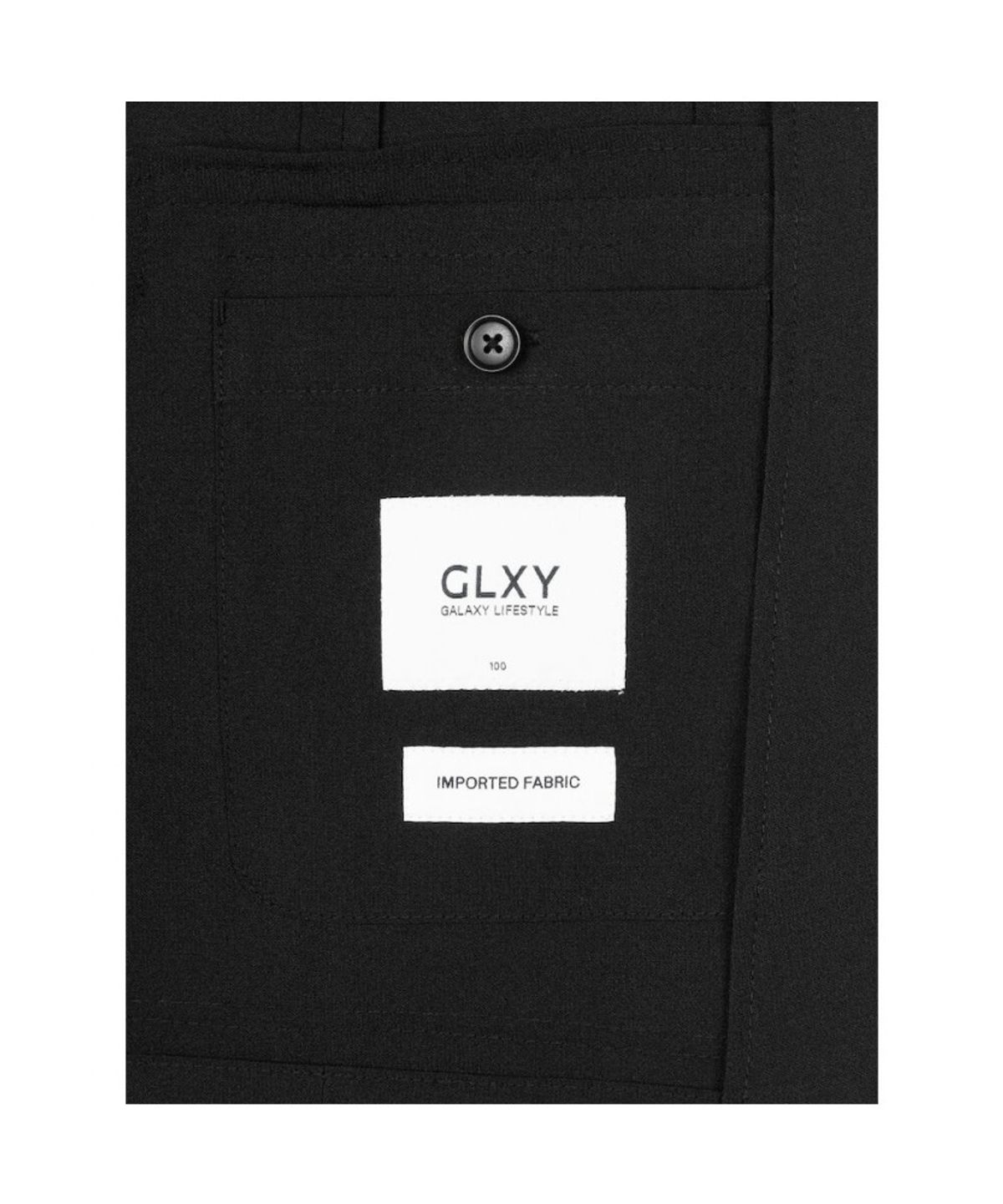 GLXY (갤럭시 라이프스타일)(GLXY (GALAXY LIFESTYLE)) GLXY [갤럭시라이프스타일][三無衣服] 스트레치 셋업 재킷  블랙