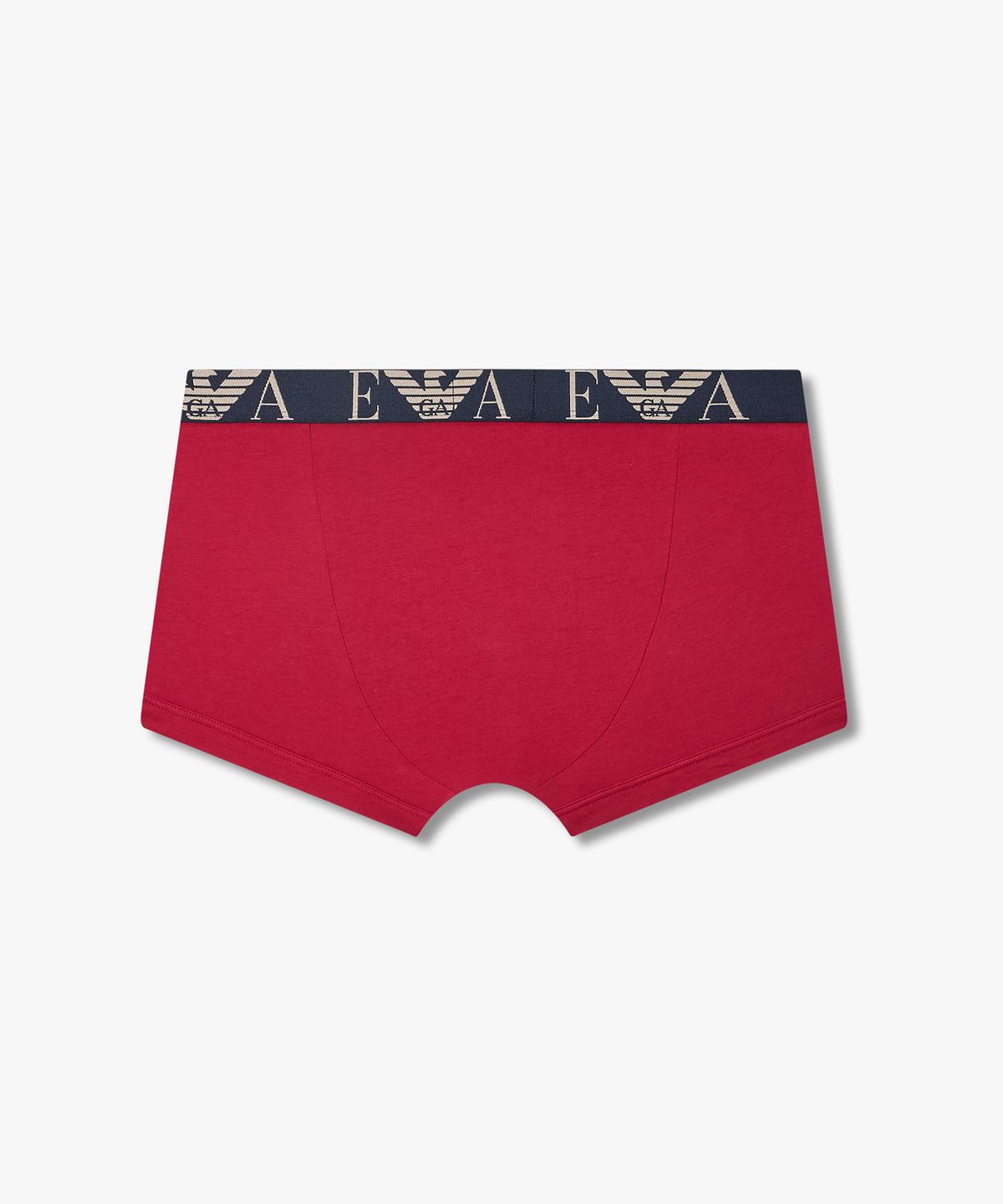엠포리오 아르마니 언더웨어(EMPORIO ARMANI UNDERWEAR) 남성 모노그램 앤 심볼 로고 드로즈_레드 0816112062