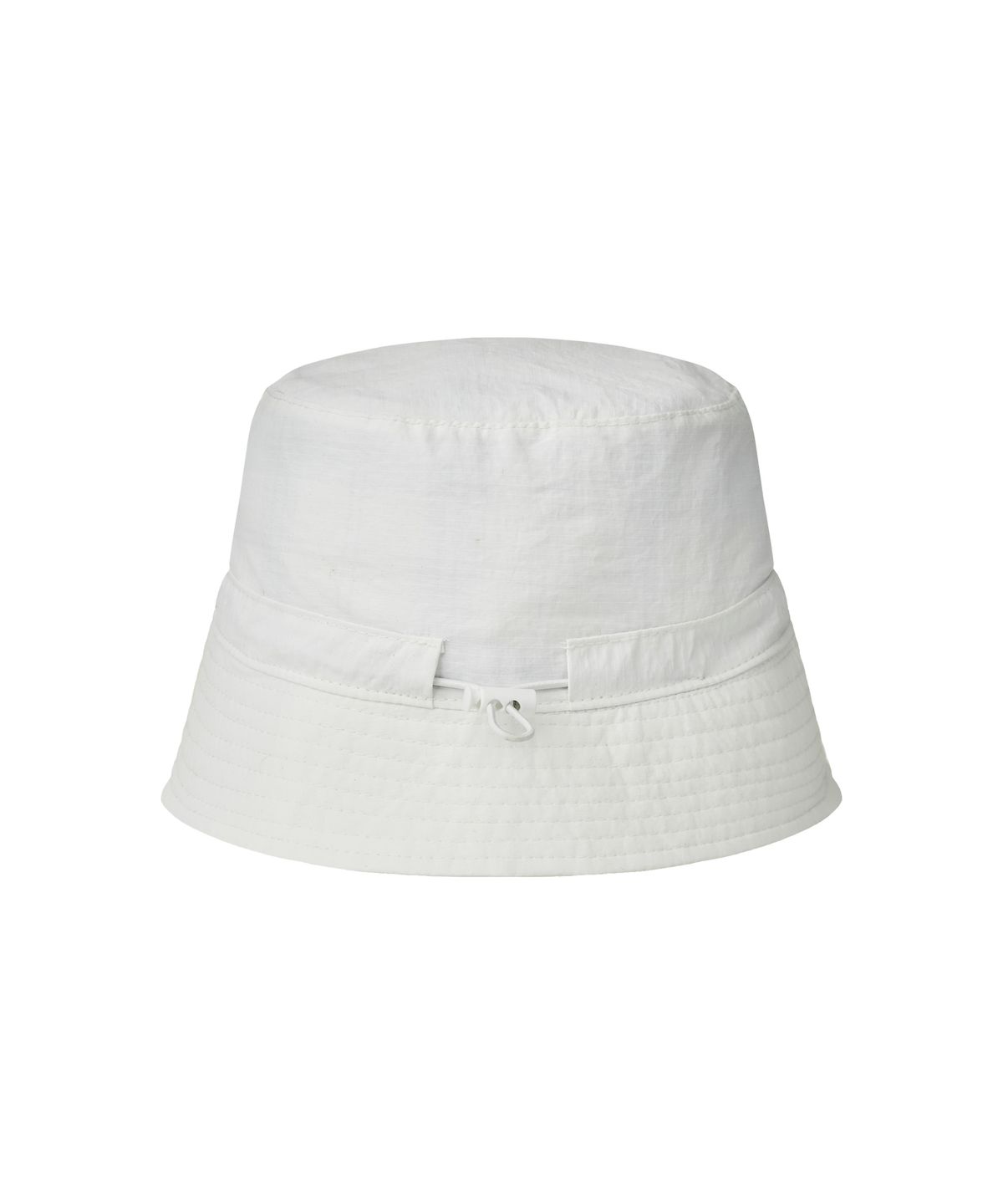 레스트앤레크레이션(REST&RECREATION) REVERSIBLE NYLON BUCKET HAT - WHITE