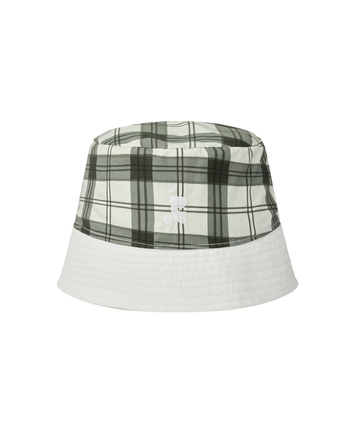 레스트앤레크레이션(REST&RECREATION) REVERSIBLE NYLON BUCKET HAT - WHITE