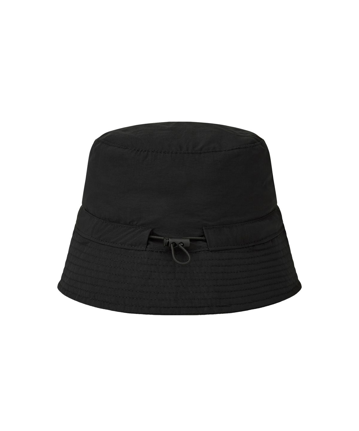 레스트앤레크레이션(REST&RECREATION) REVERSIBLE NYLON BUCKET HAT - BLACK