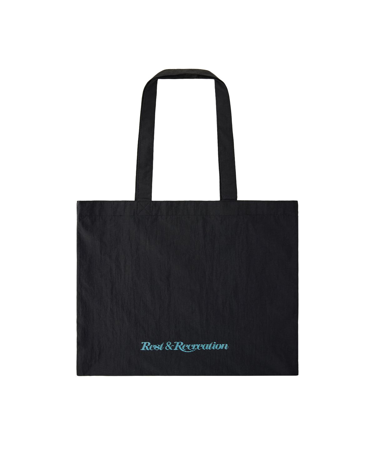 레스트앤레크레이션(REST&RECREATION) NYLON SHOULDER BAG - BLACK