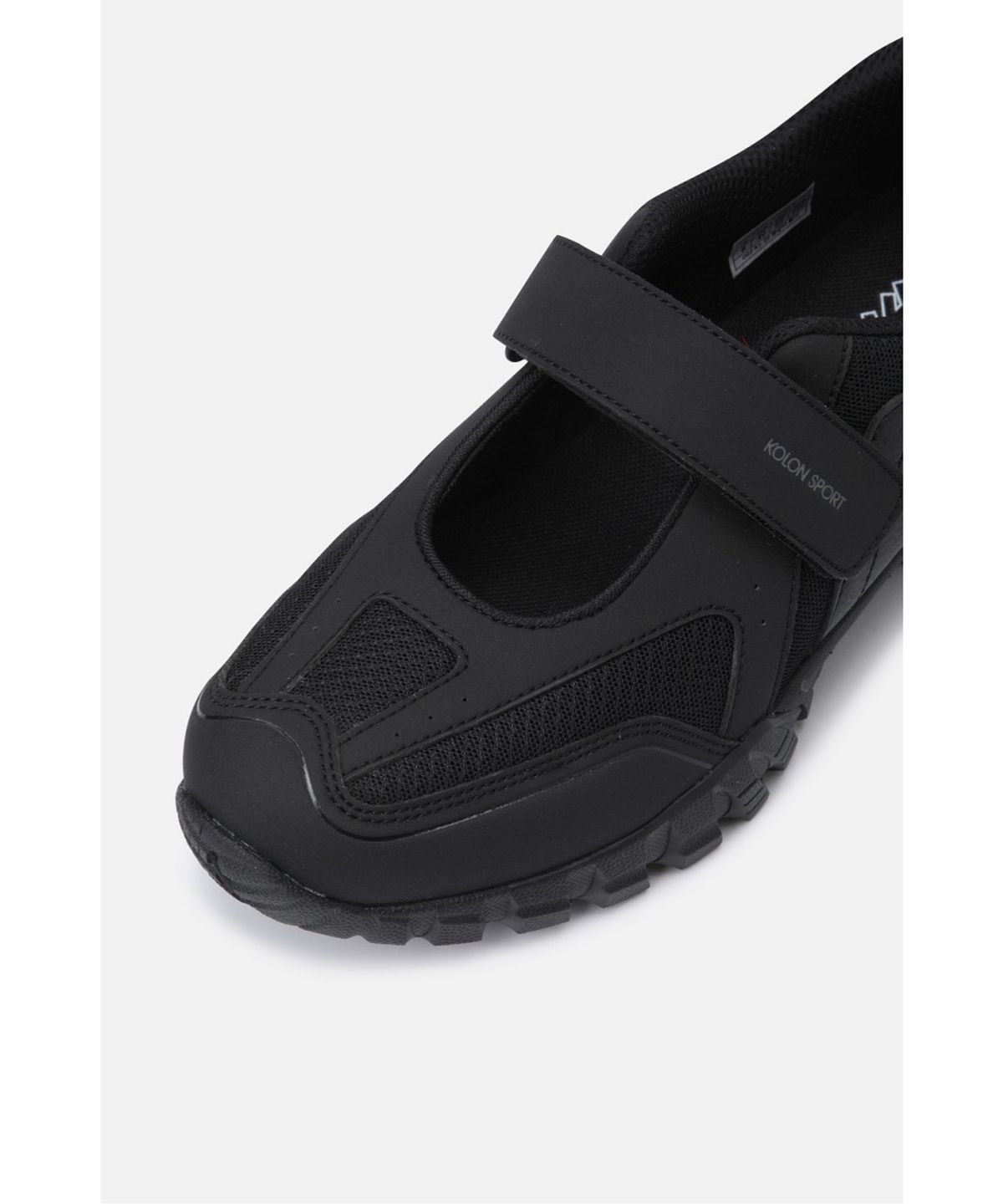 코오롱스포츠(KOLON SPORT) 여성 메리제인 하이킹 샌들 플리에 FE2AX26420BLK