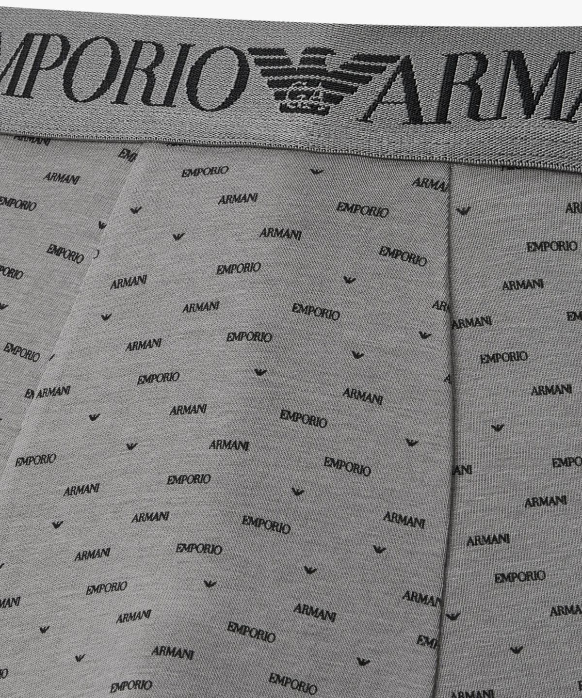 엠포리오 아르마니 언더웨어(EMPORIO ARMANI UNDERWEAR) 남성 올오버 패턴 프린트 드로즈_다크 그레이 0816112030