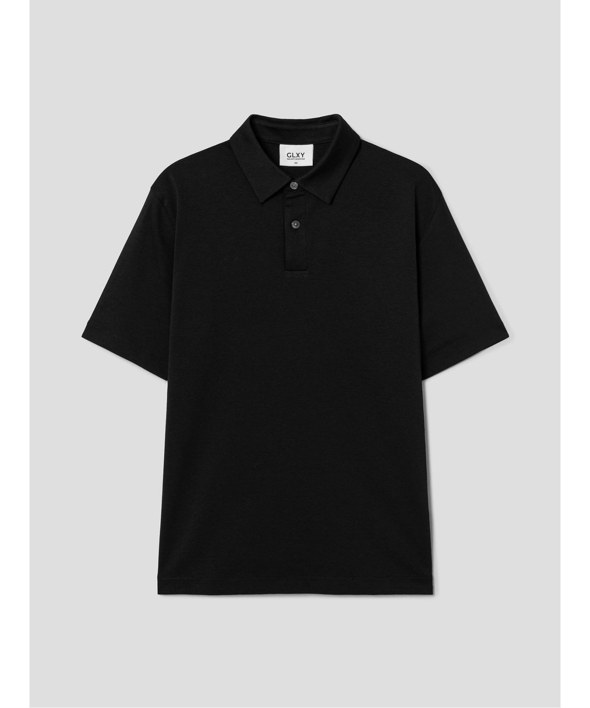 GLXY (갤럭시 라이프스타일)(GLXY (GALAXY LIFESTYLE)) GLXY [갤럭시라이프스타일][三無衣服] COOLAIR 폴로 티셔츠  블랙