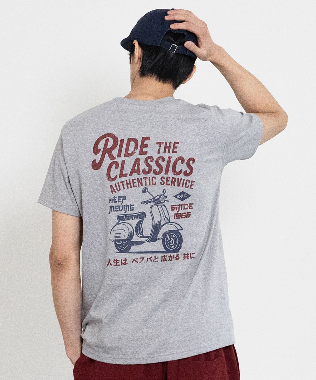 앨빈클로(ALVINCLO) RIDE THE CLASSICS 반팔티셔츠 AST3606 (3COLOR)