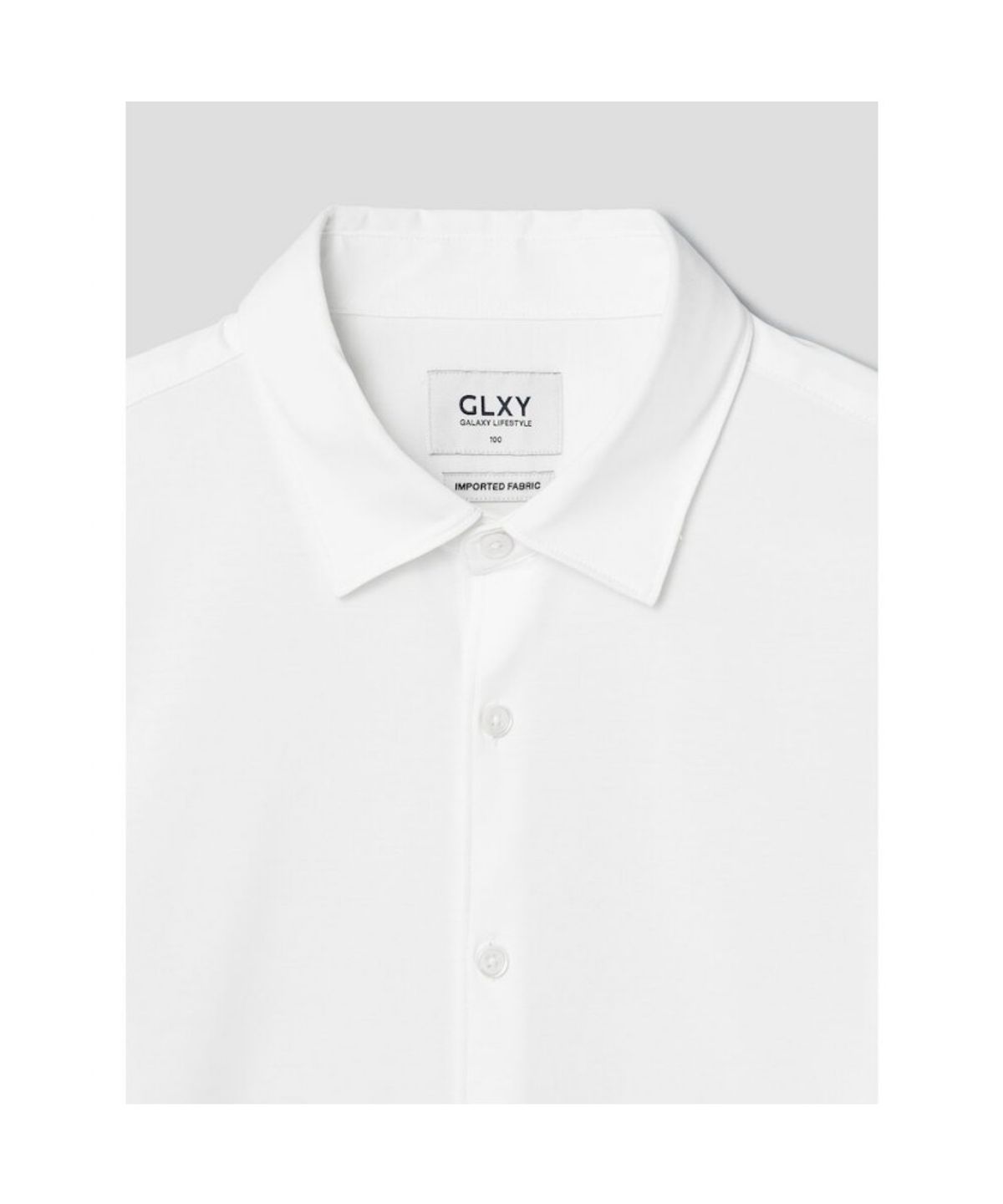 GLXY (갤럭시 라이프스타일)(GLXY (GALAXY LIFESTYLE)) GLXY [갤럭시라이프스타일][三無衣服] 스트레치 커뮤터 셔츠  화이트