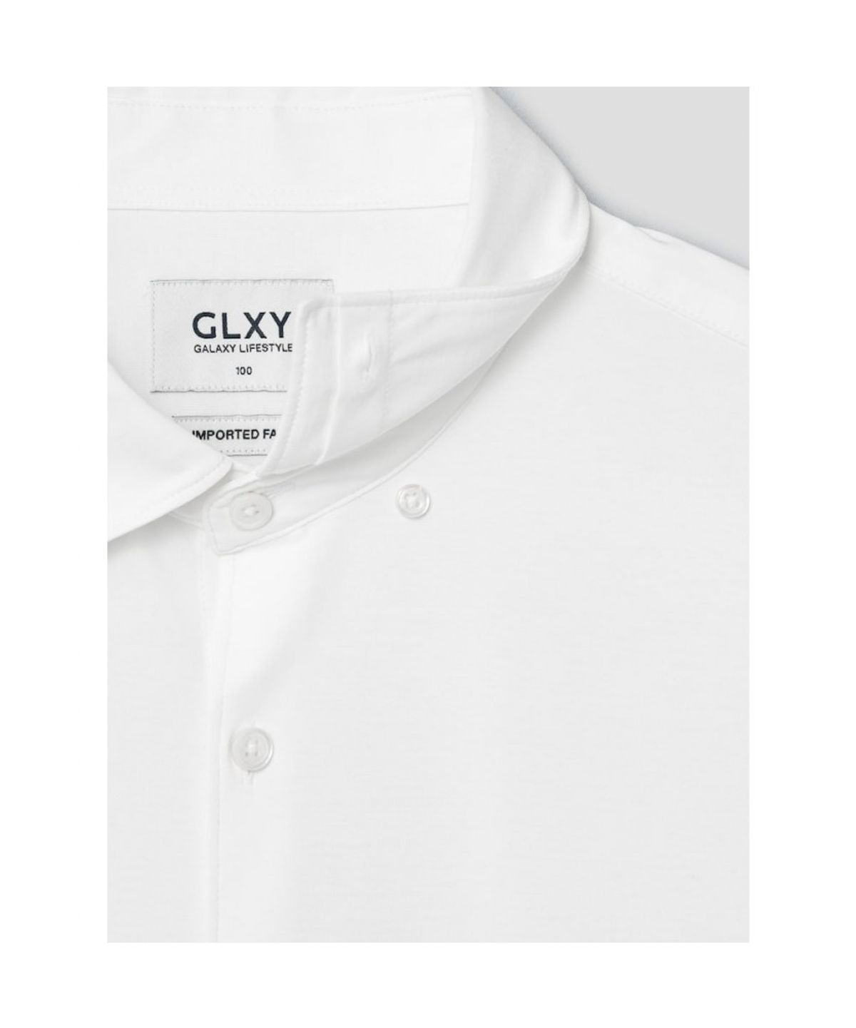 GLXY (갤럭시 라이프스타일)(GLXY (GALAXY LIFESTYLE)) GLXY [갤럭시라이프스타일][三無衣服] 스트레치 커뮤터 셔츠  화이트