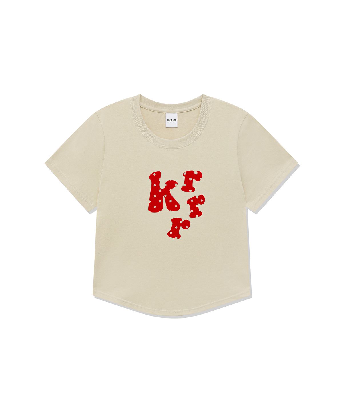 키쇼르(KISHOR) Krrr 도트 반팔티 (4color)