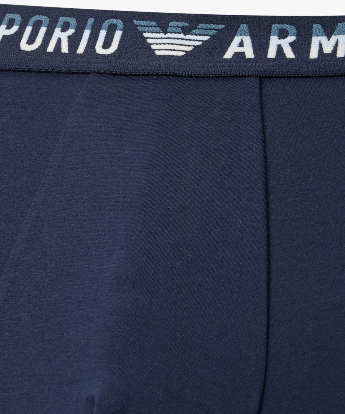 엠포리오 아르마니 언더웨어(EMPORIO ARMANI UNDERWEAR) 남성 톤온톤 자카드 로고 드로즈_네이비 0816112019