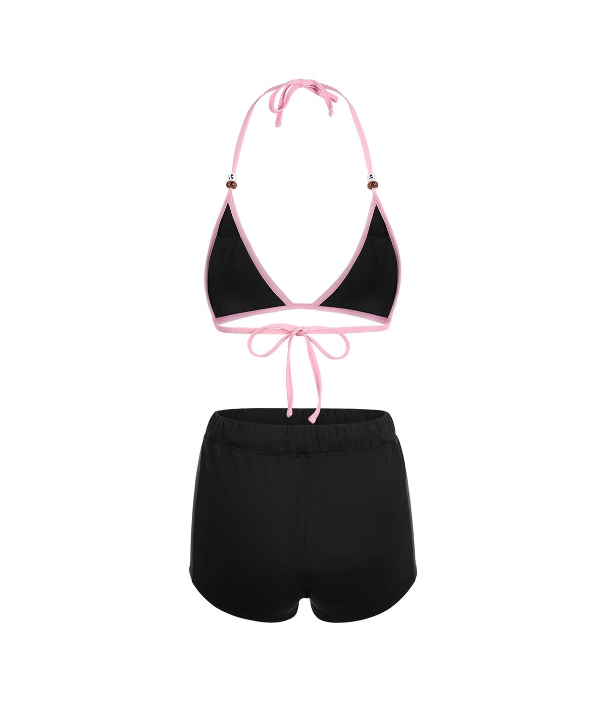 레스트앤레크레이션(REST&RECREATION) RR LOGO CHARM BIKINI - BLACK