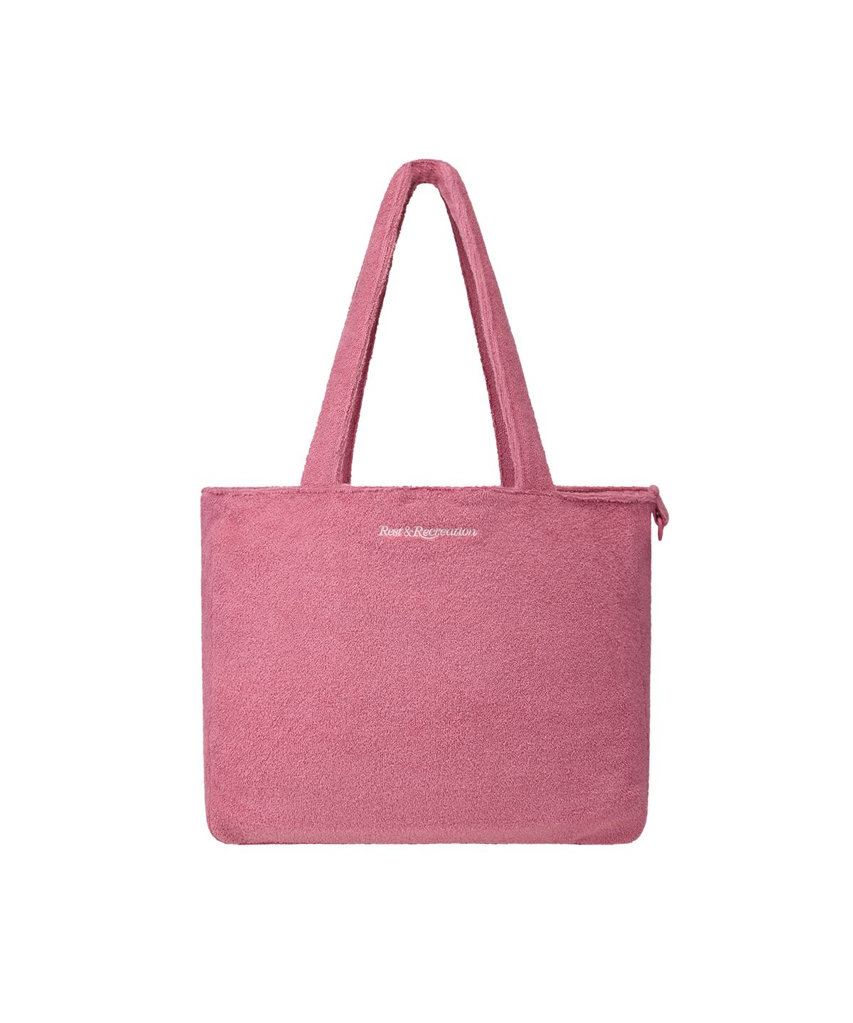 레스트앤레크레이션(REST&RECREATION) TERRY BEACH BAG - PINK