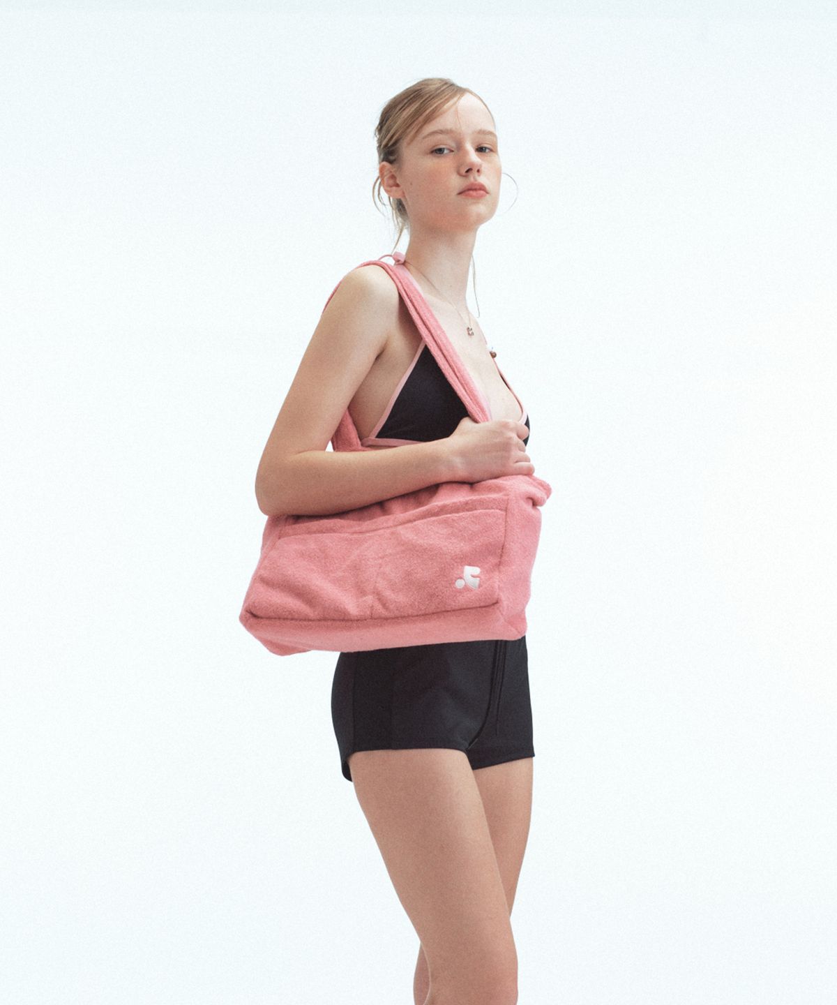 레스트앤레크레이션(REST&RECREATION) TERRY BEACH BAG - PINK