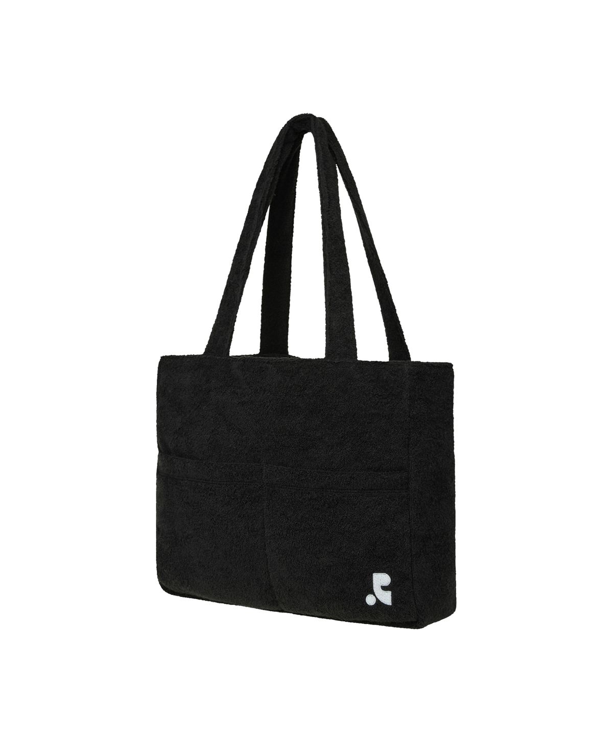 레스트앤레크레이션(REST&RECREATION) TERRY BEACH BAG - BLACK