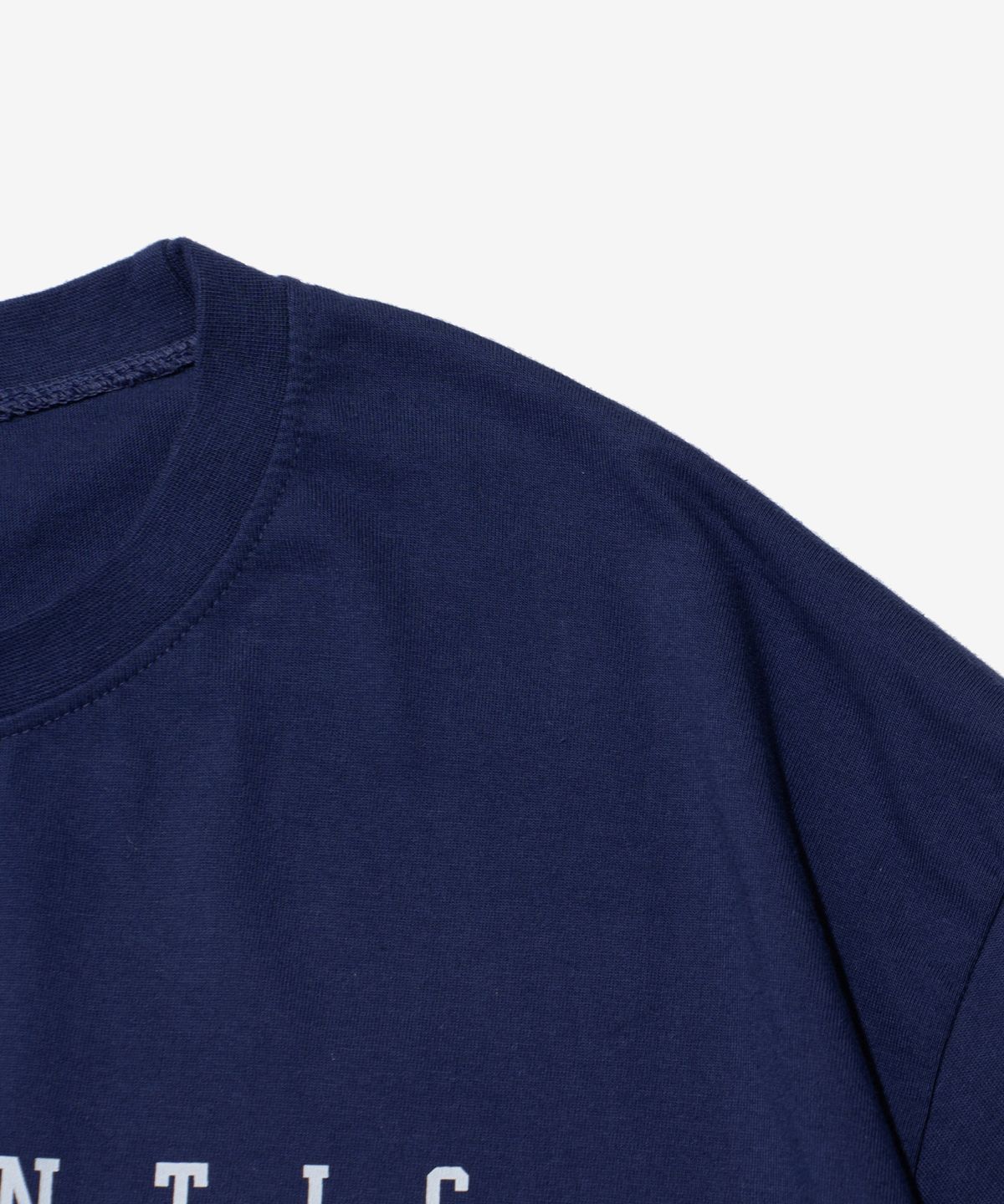 테일러 스튜디오(TAILOR STUDIO) 컬리지 로고 컬렉션 반팔티 (네이비)