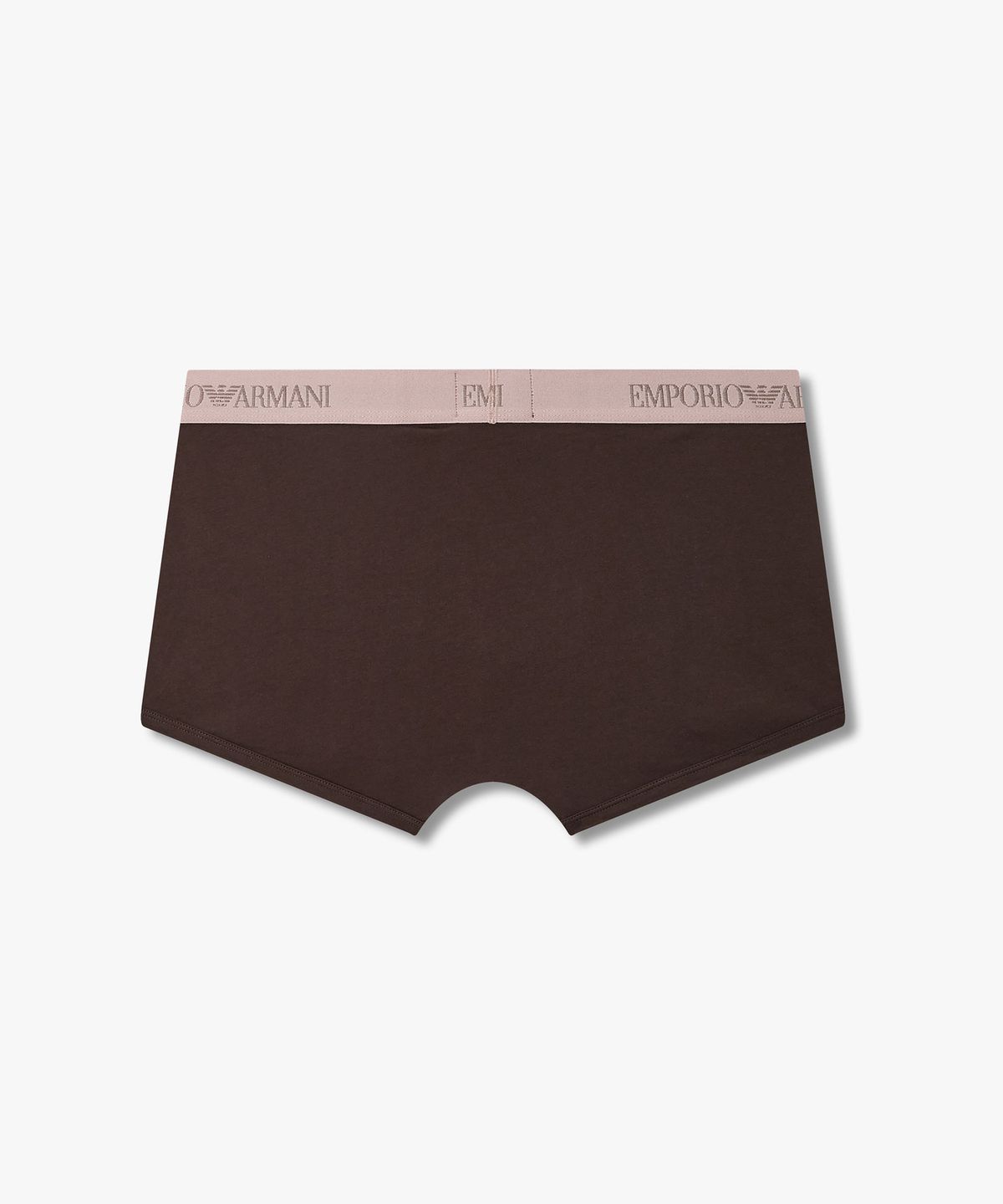 엠포리오 아르마니 언더웨어(EMPORIO ARMANI UNDERWEAR) 남성 자카드 로고 밴딩 드로즈_브라운 08M6112305