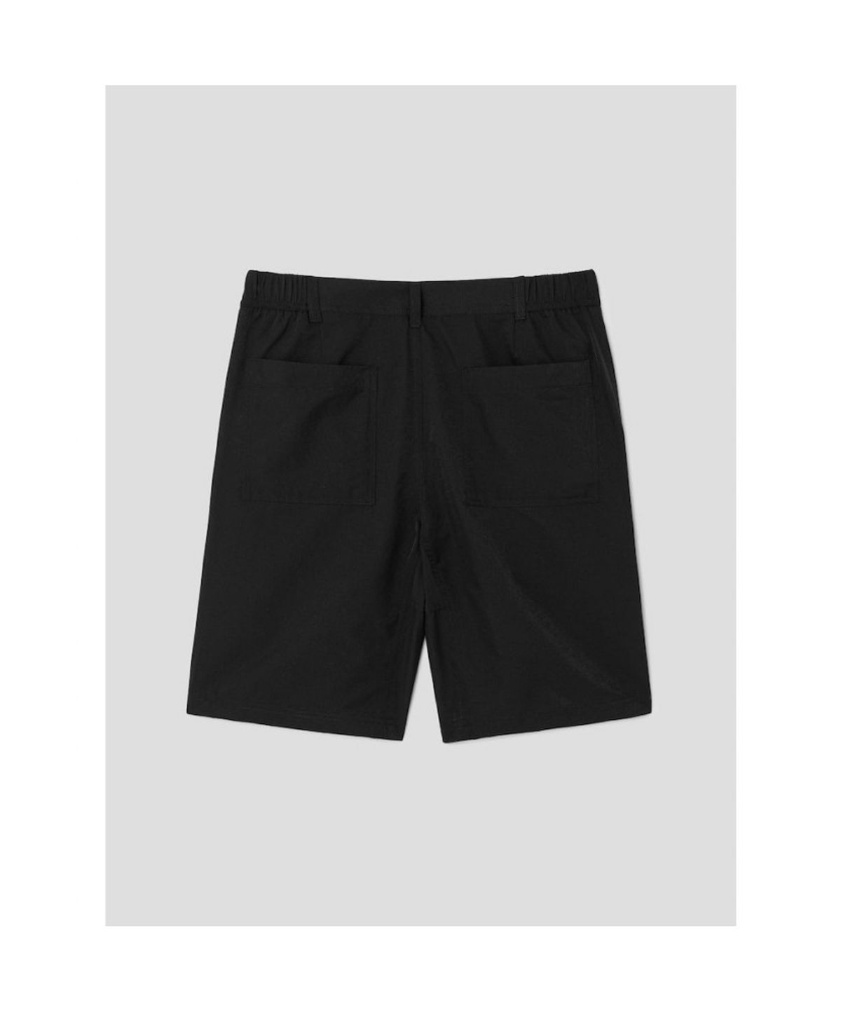 GLXY (갤럭시 라이프스타일)(GLXY (GALAXY LIFESTYLE)) GLXY [갤럭시라이프스타일][三無衣服] 마이크로도트 아웃포켓 화섬 쇼츠  블랙