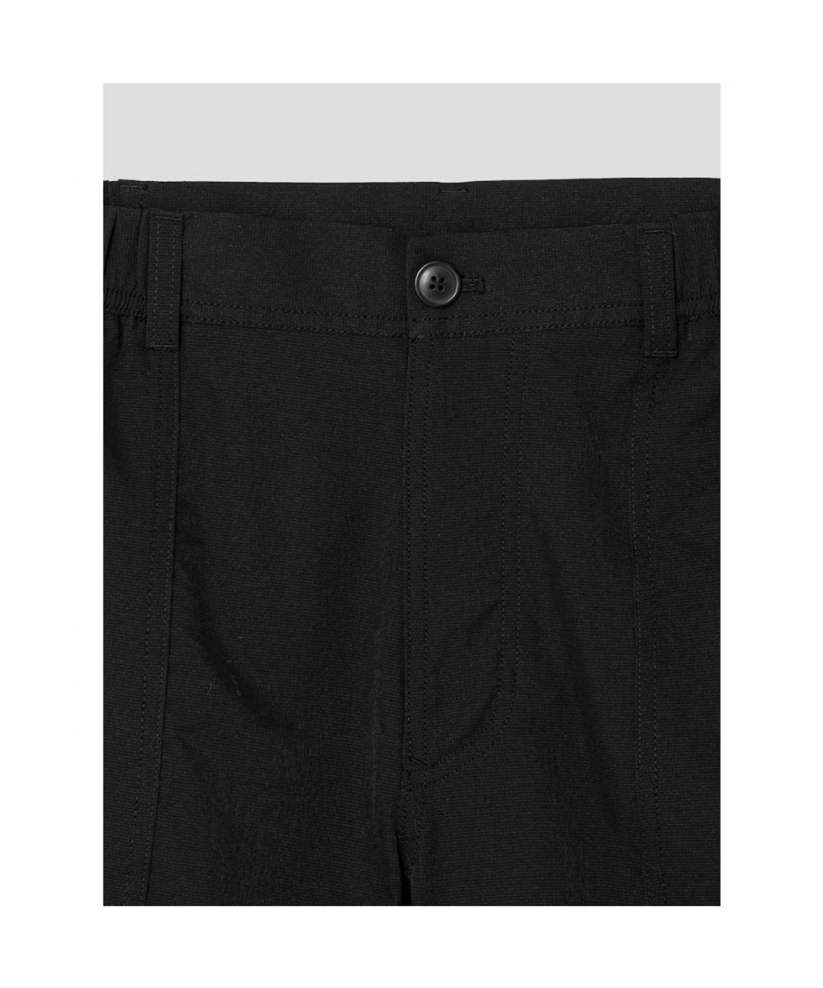 GLXY (갤럭시 라이프스타일)(GLXY (GALAXY LIFESTYLE)) GLXY [갤럭시라이프스타일][三無衣服] 마이크로도트 아웃포켓 화섬 쇼츠  블랙