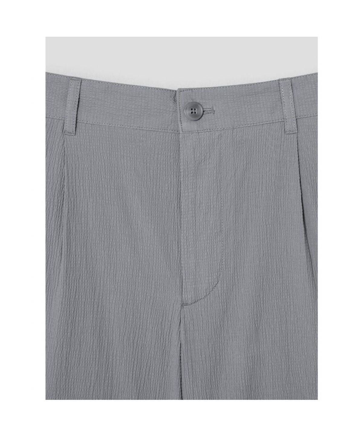 GLXY (갤럭시 라이프스타일)(GLXY (GALAXY LIFESTYLE)) GLXY [갤럭시라이프스타일][三無衣服] AIRY 하프 팬츠 (SETUP)  그레이