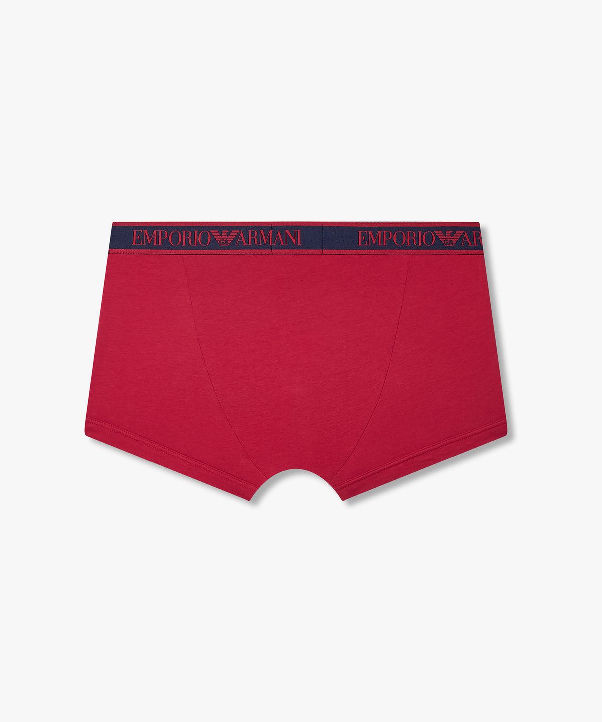 엠포리오 아르마니 언더웨어(EMPORIO ARMANI UNDERWEAR) 남성 라인 트림 자카드 로고 드로즈_레드 08M6112314