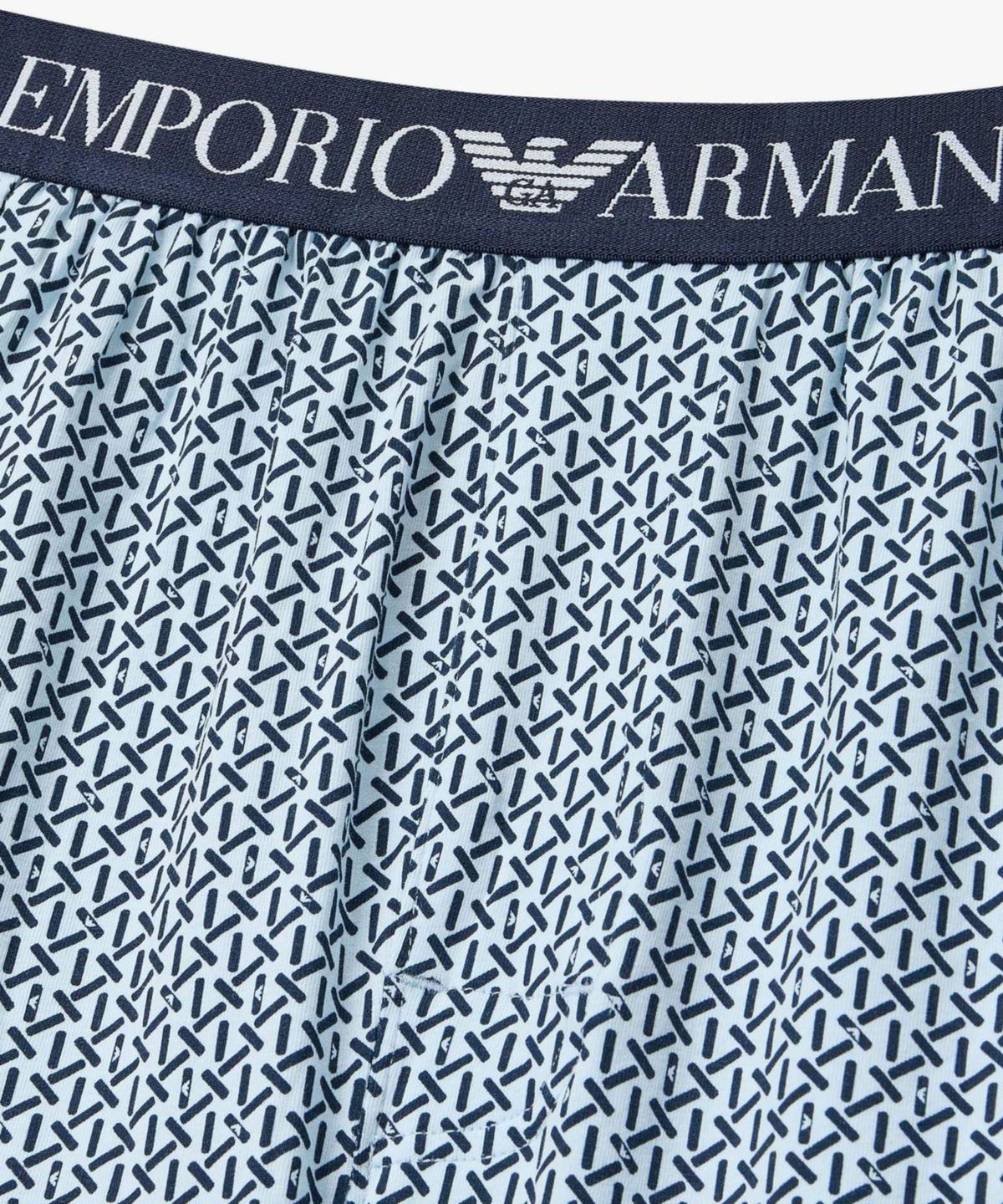 엠포리오 아르마니 언더웨어(EMPORIO ARMANI UNDERWEAR) 남성 올오버 패턴 프린트 트렁크_라이트 블루 0816112093