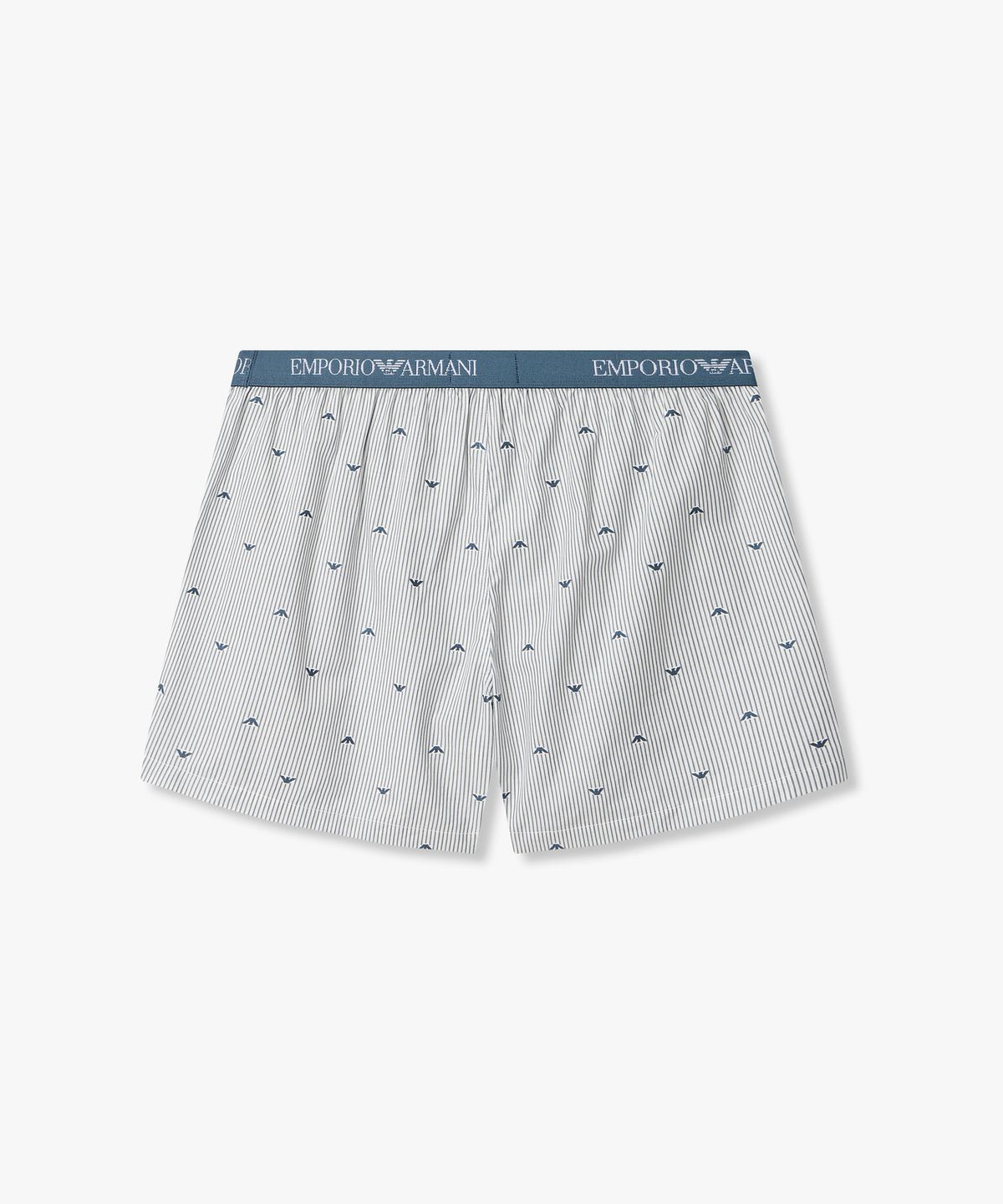 엠포리오 아르마니 언더웨어(EMPORIO ARMANI UNDERWEAR) 남성 올오버 로고 패턴 트렁크_아쿠아스모크 0816112079