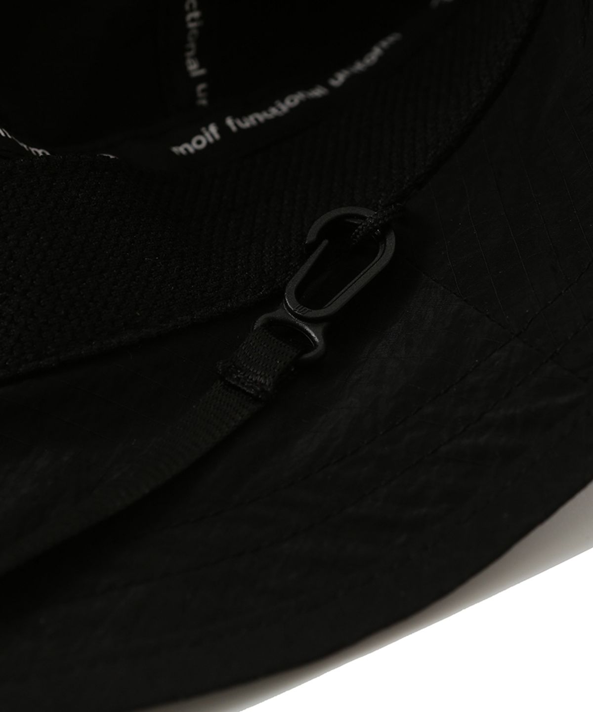 모이프(MOIF) [SS26] OMBRA BUCKET HAT / BLACK