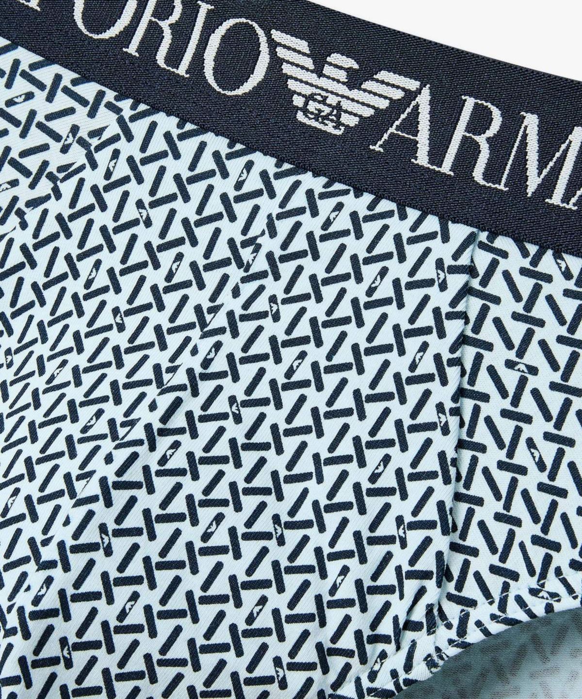 엠포리오 아르마니 언더웨어(EMPORIO ARMANI UNDERWEAR) 남성 올오버 패턴 프린트 브리프_라이트 블루 0816111036