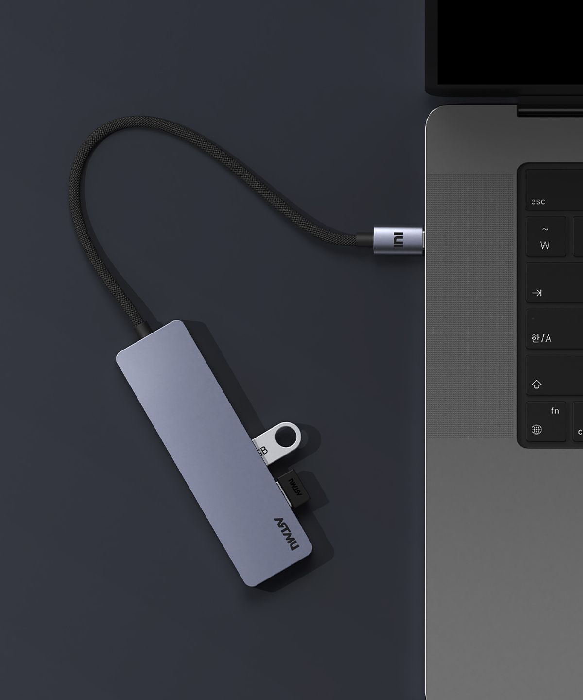 아트뮤(ARTMU) USB C타입 5in1 4K 60hz 5Gbps 멀티 허브 BH310