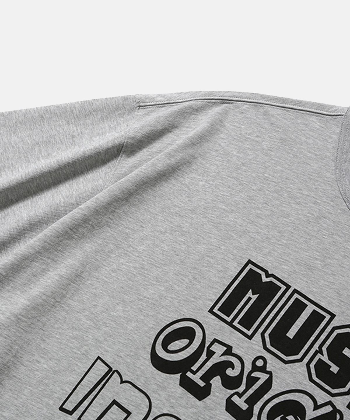 모이프(MOIF) [SS26] ACROSTIC POEM H/S TEE / HEATHER GRAY