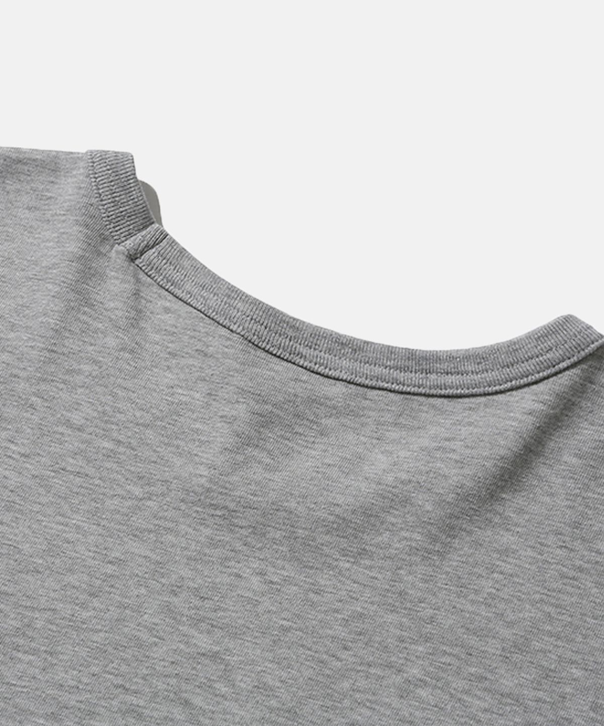 모이프(MOIF) [SS26] ACROSTIC POEM H/S TEE / HEATHER GRAY
