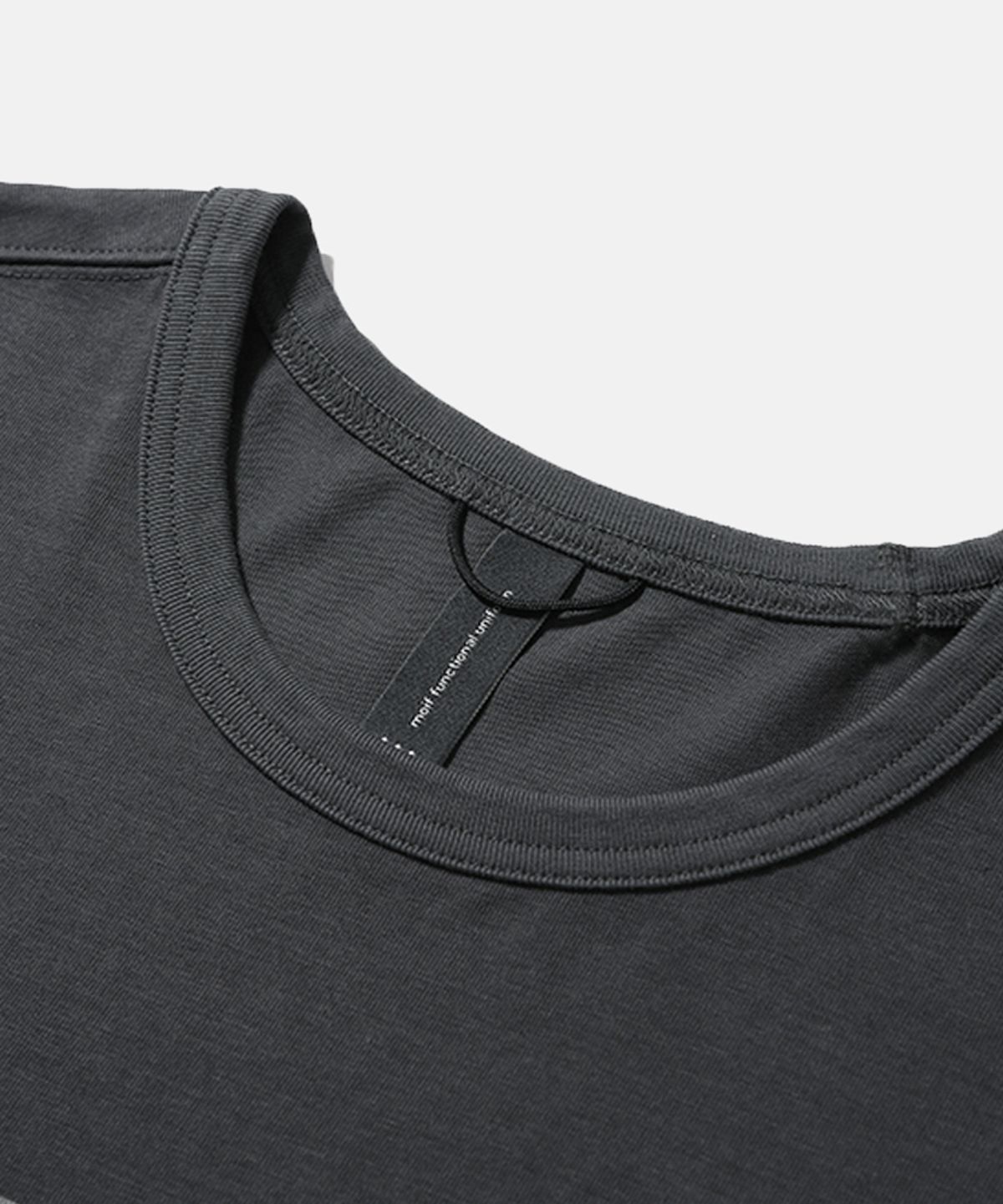 모이프(MOIF) [SS26] ACROSTIC POEM H/S TEE / CHARCOAL