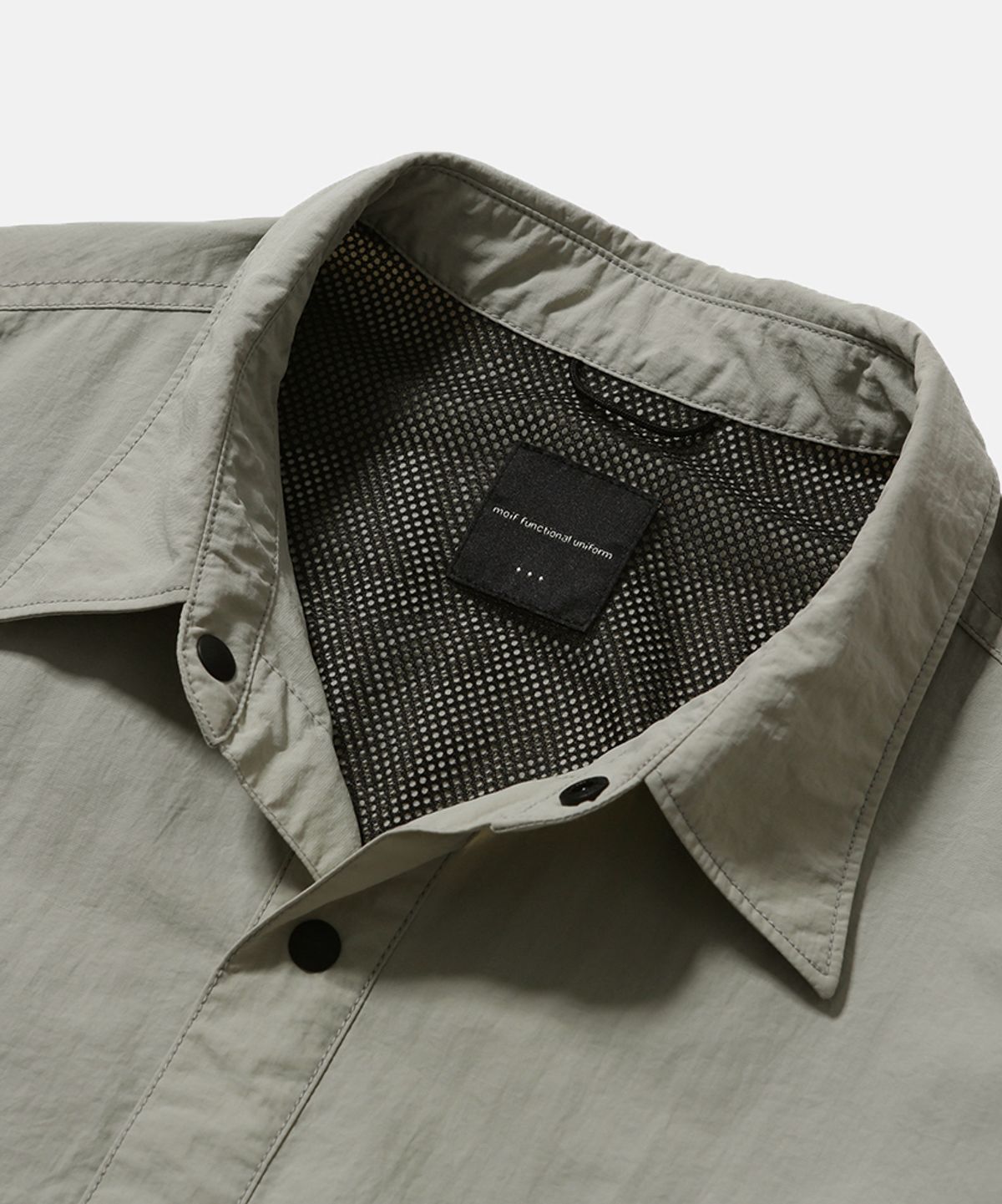 모이프(MOIF) [SS26] RIDGE TRAIL H/S SHIRT / PALE SAGE