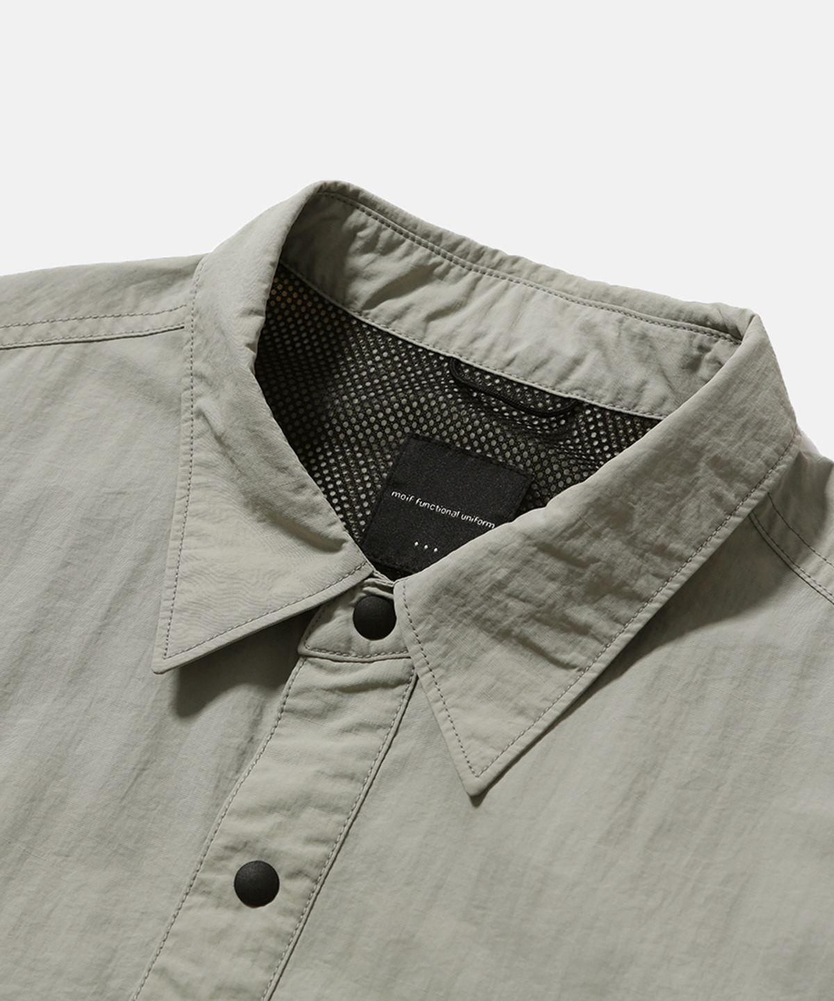 모이프(MOIF) [SS26] RIDGE TRAIL H/S SHIRT / PALE SAGE