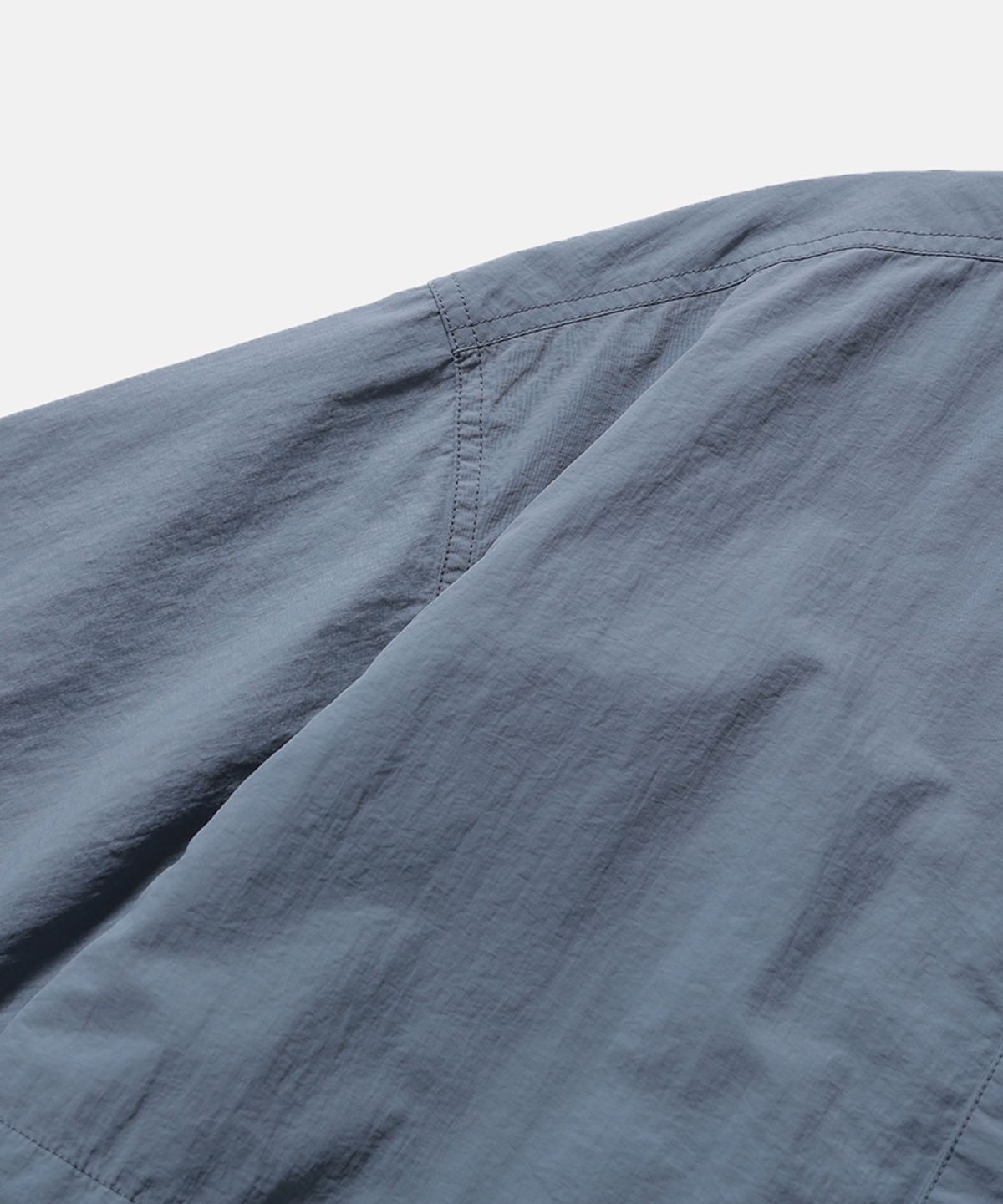 모이프(MOIF) [SS26] RIDGE TRAIL H/S SHIRT / DUSK BLUE