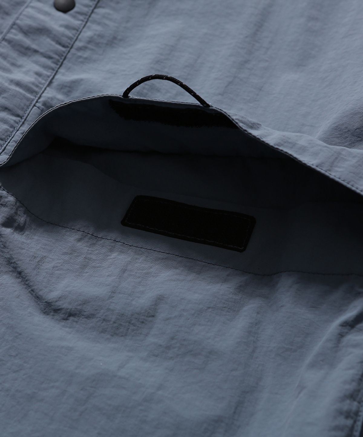 모이프(MOIF) [SS26] RIDGE TRAIL H/S SHIRT / DUSK BLUE