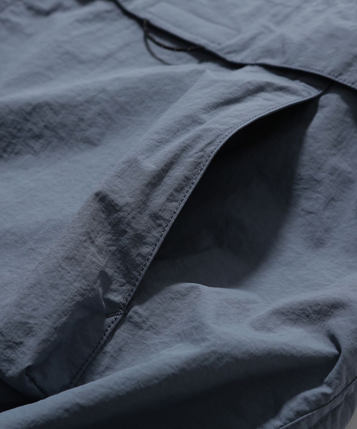 모이프(MOIF) [SS26] RIDGE TRAIL H/S SHIRT / DUSK BLUE