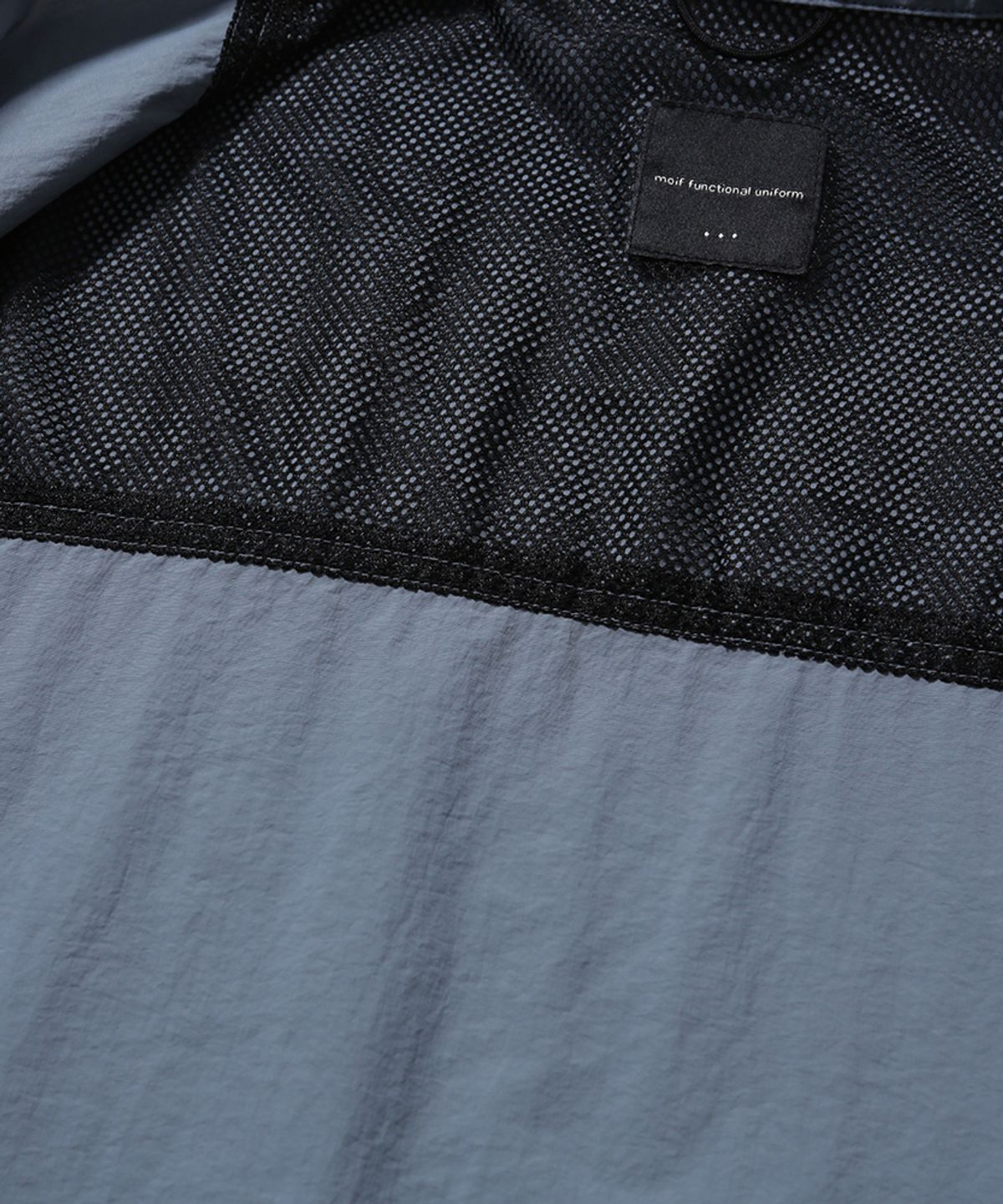 모이프(MOIF) [SS26] RIDGE TRAIL H/S SHIRT / DUSK BLUE