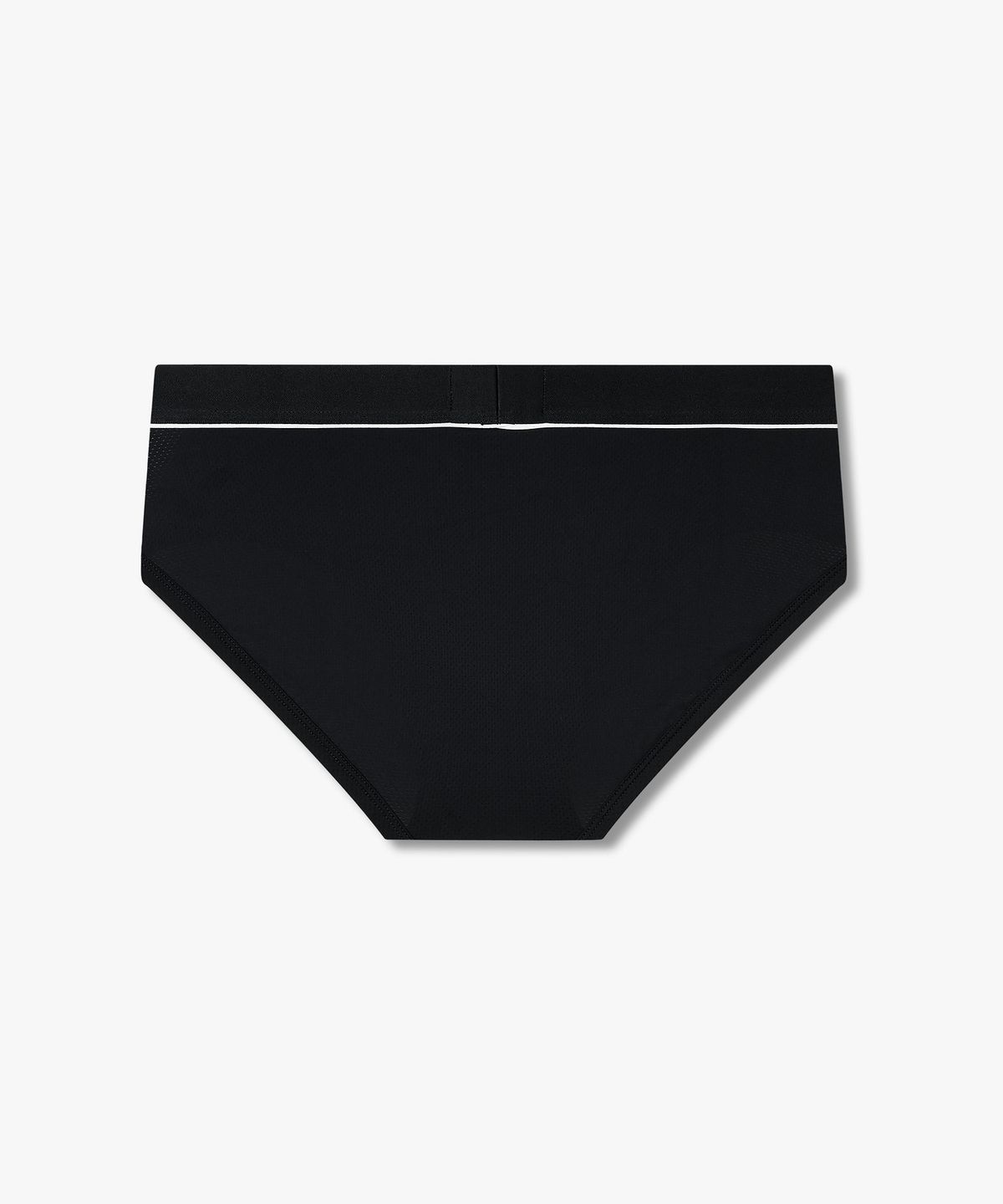 엠포리오 아르마니 언더웨어(EMPORIO ARMANI UNDERWEAR) 남성 아웃라인 로고 메쉬 브리프_블랙 0816111027