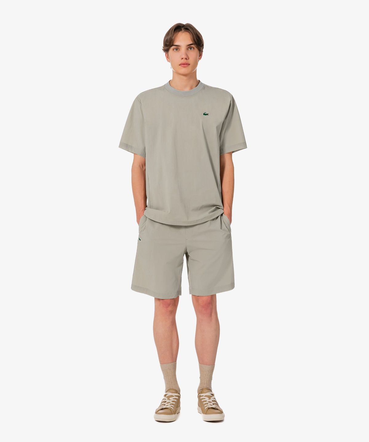 라코스테(LACOSTE) 남성 테니스 우븐 셋업 피스테 SH320E-56G 02S