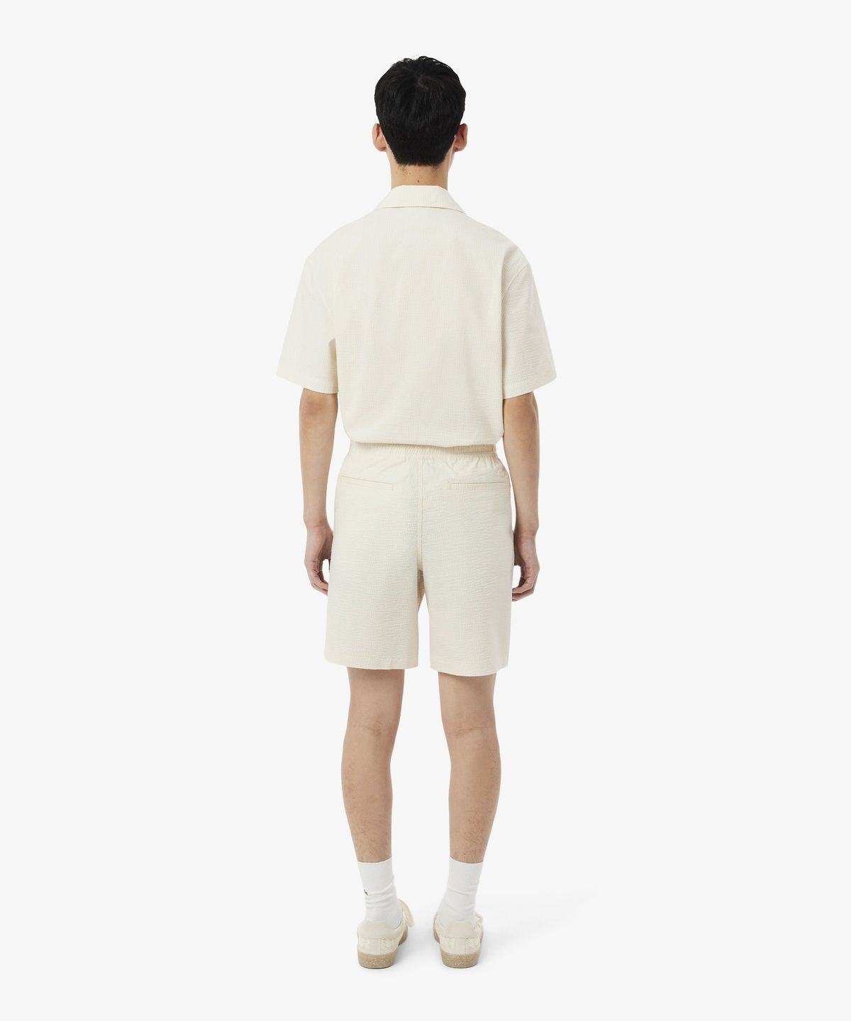라코스테(LACOSTE) 남성 와플 소재 쇼츠 GH1977-56G FM0