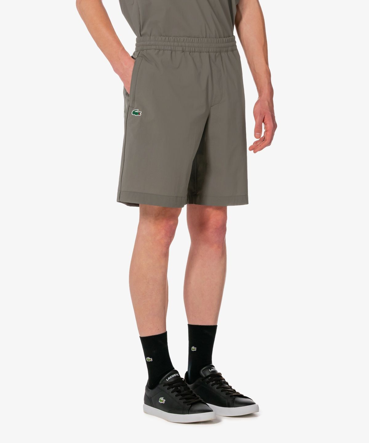 라코스테(LACOSTE) 남성 테니스 우븐 셋업 쇼츠 GH324E-56G BMY