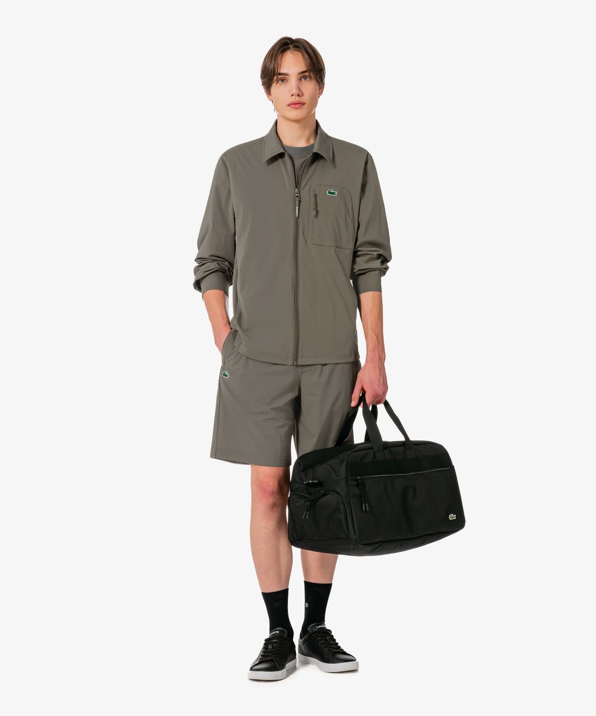 라코스테(LACOSTE) 남성 테니스 우븐 셋업 쇼츠 GH324E-56G BMY