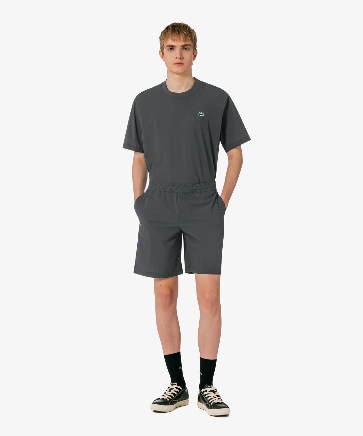 라코스테(LACOSTE) 남성 테니스 우븐 셋업 쇼츠 GH324E-56G S5T