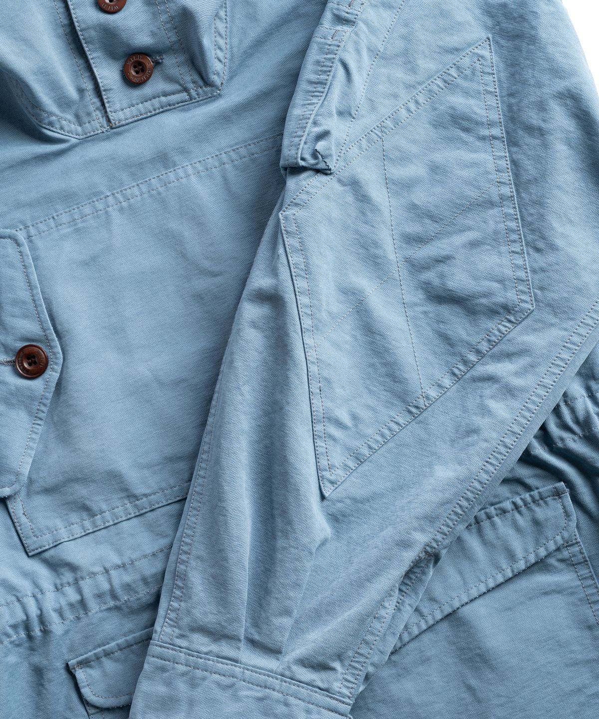 와일드 브릭스(WILD BRICKS) W25 MOUNTAIN ANORAK (dusty blue)