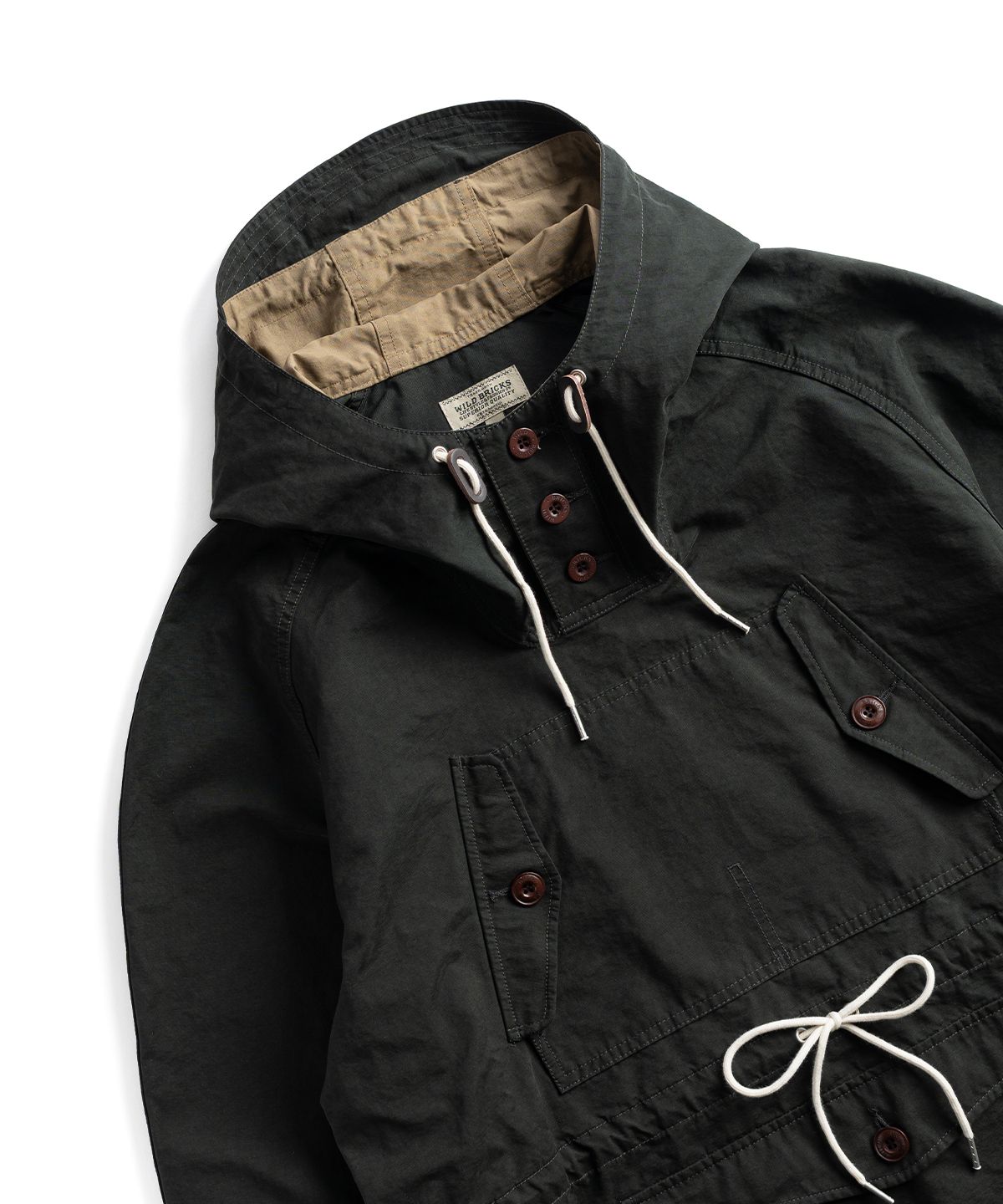 와일드 브릭스(WILD BRICKS) W25 MOUNTAIN ANORAK (dark green)