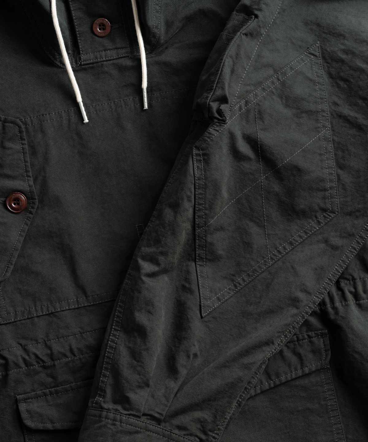 와일드 브릭스(WILD BRICKS) W25 MOUNTAIN ANORAK (dark green)