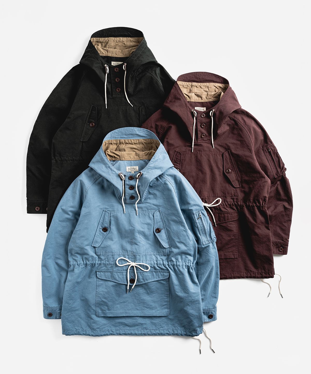 와일드 브릭스(WILD BRICKS) W25 MOUNTAIN ANORAK (burgundy)