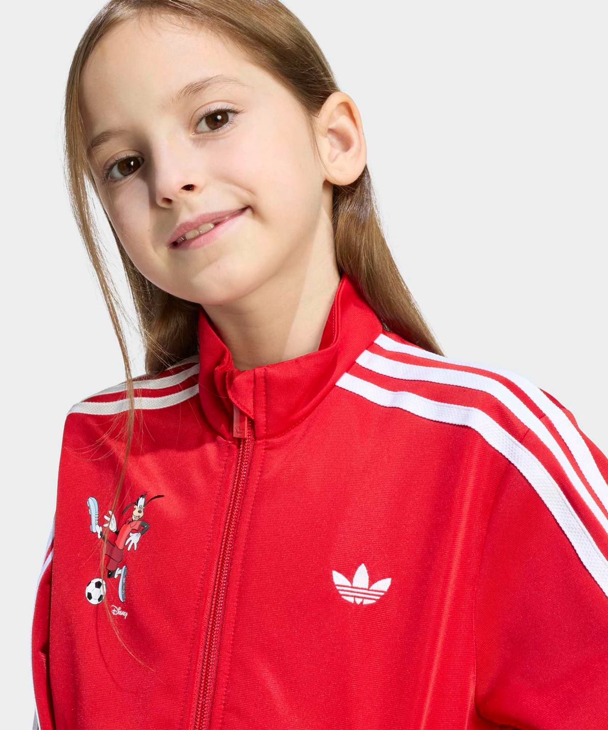 아디다스 키즈(ADIDAS KIDS) 아디다스 X 디즈니 파이어버드 트랙 수트 키즈 - 레드 / KE3880